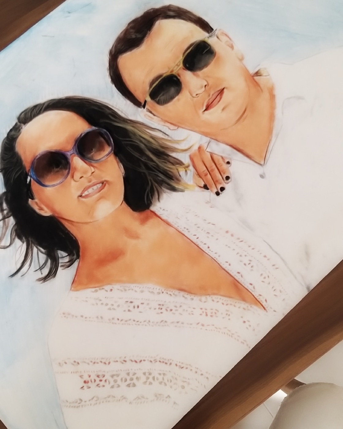 Softpastel Renkli Portre Siparişi
